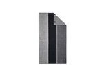 Duschtuch JOOP "Duschtuch Signature 1er Pack", grau (schwarz), B:80cm, Obermaterial: 100% Baumwolle CO., Handtücher