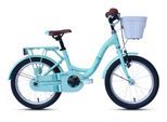 Kinderfahrrad CHILLIZ "CHD.01" Gr. 25,5, türkis, Fahrräder, Kinder, 25,5cm, 16 Zoll (40,64cm) hinten: 16 Zoll (40,64cm)
