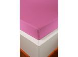 Spannbettlaken BELLANA "bellana Melone, 100% Baumwolle, Jersey, bügelfrei", pink, L:200cm, Mako-Jersey, Obermaterial: 100% Baumwolle, Bettlaken, Spannbettlaken, reine Baumwolle, Spannbetttuch für Matratzen bis 25cm Höhe