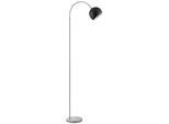 BRILLIANT Bogenlampe "Helen", schwarz (chromfarben, schwarz), 1, H: 170cm, 1 Stk., Leuchten, Bogenleuchte, E27 Fassung, 170x51 cm, Metall, Bogenlampe