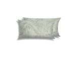 Kissenbezüge FLORELLA "Eliora lind Soft-Touch Seersucker, 50% Baumwolle", grün (lind), B:40cm H:80cm L:80cm, Seersucker, Obermaterial: 50% Baumwolle CO. 50% Viskose CV., Kissenbezüge, Kissenbezüge