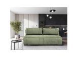 Mid.you Schlafsofa, Mintgrün, Textil, Füllung: Schaumstoff, 202x90x99 cm, Made in EU, Bettkasten erhältlich, Bettfunktion erhältlich, Wohnzimmer, Sofas & Couches, Schlafsofas, Sonstige Schlafsofas