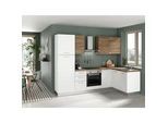 Eckküche Dafne m. Geräten ca. 270x165cm Weiß