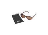 Sonnenbrille URBAN CLASSICS "Urban Classics Sunglasses Stockholm", Damen, schwarzbraun, Sonnenbrillen Sonnenbrille