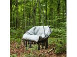 Gardenson , Grau , Textil , 80x90x60 cm , Gartenmöbel, Relaxmöbel, Hängesessel