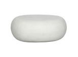 Livetastic , Weiß , Glas, Keramik , organisch , 49x31x65 cm , Wohnzimmer, Wohnzimmertische, Couchtische, Couchtische Glas
