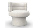 Stuhl Julina Creme Chenille Gepolstert