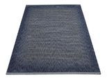 Teppich MUSTERRING "MEMPHIS", blau (jeans), B:140cm H:8mm L:200cm, Polyester, Teppiche, Teppich, exlcusive MUSTERRING DELUXE COLLECTION mit seidigem Glanz