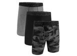 UA PERFORMANCE TECH - PRINT 9 IN 3PK Herren Boxershort
