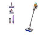 DYSON Nass-Trocken-Akkusauger "Dyson V12s Detect Slim Submarine", gelb, glanz nickel, B:25,3cm H:124,7cm T:25,7cm, Akkusauger, Nass-Trocken-Akkusauger
