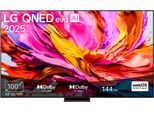 LG QNED-Fernseher "100QNED86A6", Energieeffizienz: F, schwarz (silber, schwarz), 100 ″, Fernseher, QNED-Fernseher