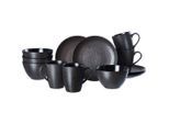Ritzenhoff Breker Frühstücksservice Kitwe, Schwarz, Keramik, 12-teilig, Essen & Trinken, Geschirr, Geschirr-Sets, Kaffeeservice