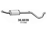 ASSO Mittelschalldämpfer 366039 für TALBOT