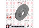 ZIMMERMANN Bremsscheibe 370440520 Vorderachse außenbelüftet 320mm 28mm für MAZDA