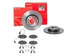BREMBO Bremsensatz, Scheibenbremse Bremsensatz-Hinterachse XTRA LINE sk8k0f9t99 Hinterachse Gelocht 278mm 12mm für ALFA ROMEO JEEP Fiat (GAC FCA)