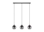 Eglo , Schwarz , Metall, Glas , rund , 19.5x72.5x26.5 cm ,