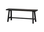 Livetastic , Schwarz , Holz , Kiefer , massiv , 110x45x35 cm , abwischbar ,