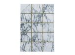Webteppich Naxos Goldfarben ca. 140x200cm