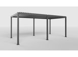 Pergola Deluxe Smart mit LED ca. 600x300 cm Alu Anthrazit