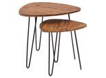 Satztisch "WL5.659" , aus Sheesham