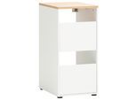 Mehrzweckschrank Solea Weiß/Eiche