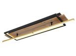 LED-Deckenleuchte Beatrix Messingfarben max. 32 Watt Deckenlampe