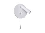 LED-Wandleuchte Tabari in Weiß/Chromfarben max. 1,4 W Wandlampe