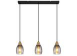 Hängeleuchte Reid Grau/Schwarz max. 15 Watt
