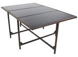 Gartentisch Raloso ca. 170x110x72 cm Braun