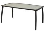 Gartentisch ca. 150x90x75 cm Graphit