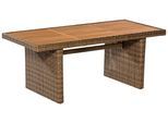 Gartentisch Toskana Holz/ Metall/Kunststoff L: 185 cm