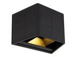 Solarleuchte Schwarz/Klar max. 6 Watt