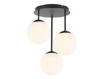 Deckenleuchte Whit Schwarz/Weiß max. 25 Watt Deckenlampe