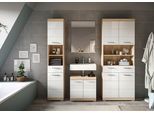 Badezimmer Lambada 4-tlg. ca. 171 cm Eiche/Weiß