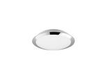 LED-Deckenleuchte Umberto Weiß/Chromfarben max. 12 Watt Deckenlampe