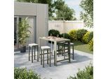 Gartenset Nelli Beige/Grün/Naturfarben