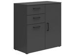 Kommode Multistauraum Graphitfarben