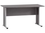 Schreibtisch Set 4100 Grau ca. 140x65x72,2cm