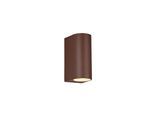 Außenwandleuchte Roya Rostfarben max. 35 Watt Wandlampe