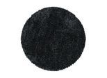 Hochflorteppich Fluffy Anthrazit Ø ca. 120cm