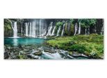 Glasbild Multicolor ca. 125x50cm