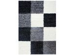 Hochflorteppich Life Schwarz ca. 80x150cm
