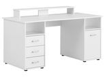 Schreibtisch B 67 cm H 73,5 cm Jonte, weiß