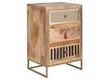Nachttisch WL6.482 ca.40x60x30cm Mangoholz massiv