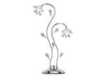 Kristall-Tischleuchte Ninfea Chromfarben max. 3 Watt