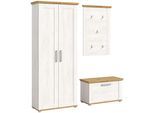 Garderobe Verona 3-tlg. ca. 171x194 cm Lärche/Eiche