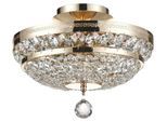 Kronleuchte Ottilia Goldfarben max. 60 Watt