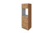 Held Backofen-/Kühlschrank Umbauschrank ca. 60 cm Eiche