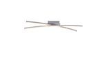 LED-Deckenleuchte Alina Silberfarben max. 24 Watt Deckenlampe