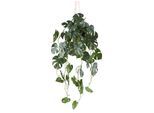 Kunstpflanze Splitphilodendron II Grün/Weiß